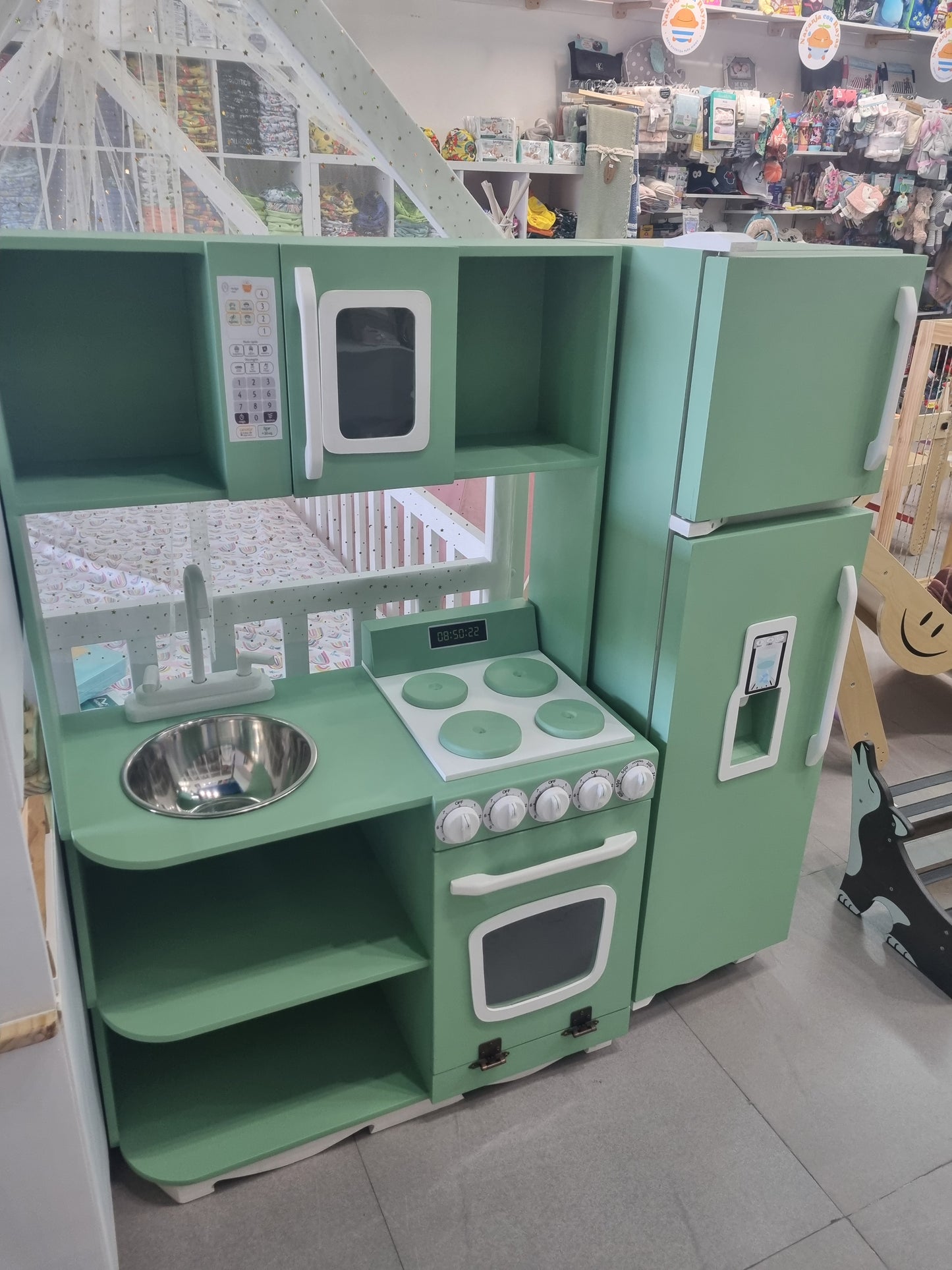 Cocinita y refrigeradora Chef Pro