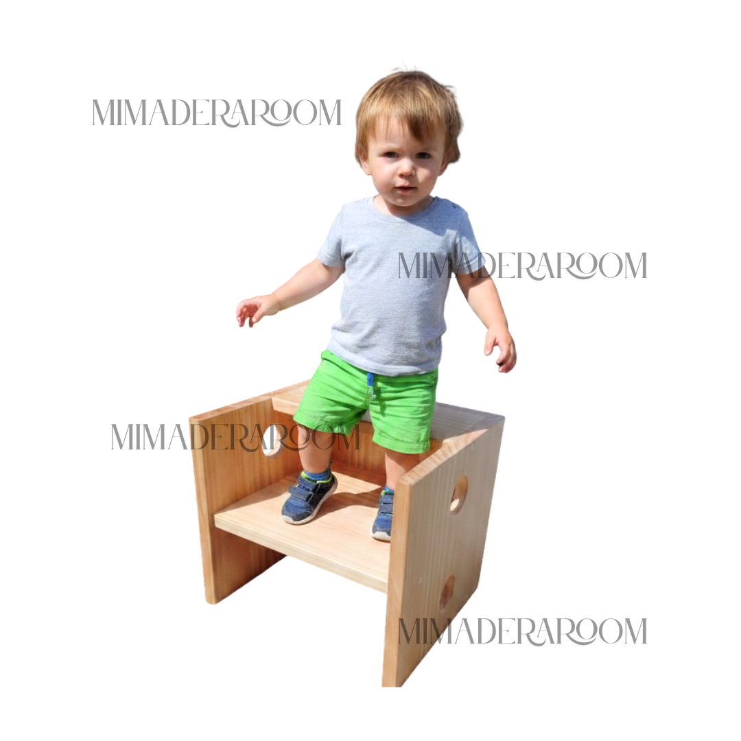 Silla cubo multifuncional