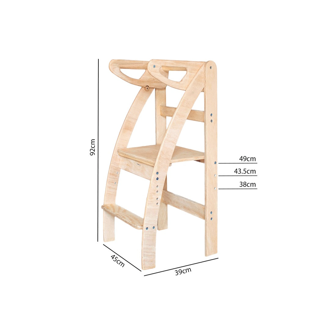 Torre de aprendizaje plegable