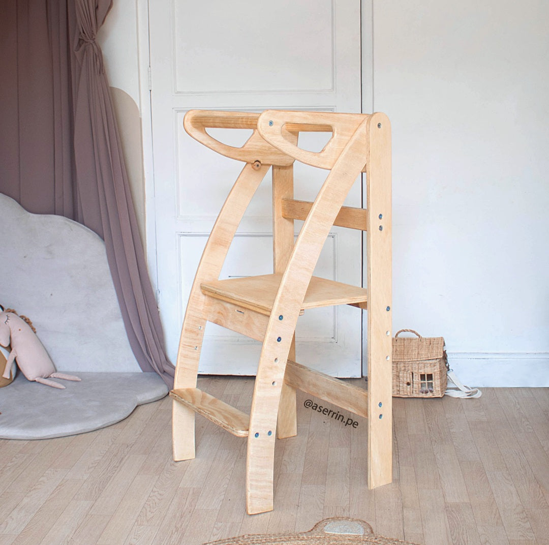 Torre de aprendizaje plegable