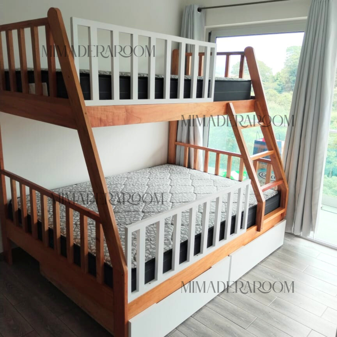 Camarote con cama nido o gavetas