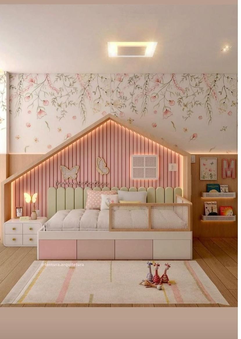 Cama nido casita de la pradera
