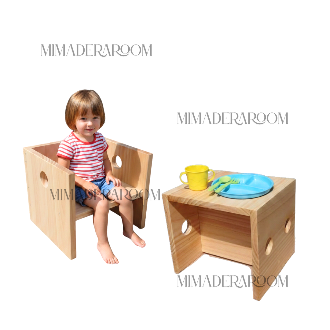 Silla cubo multifuncional