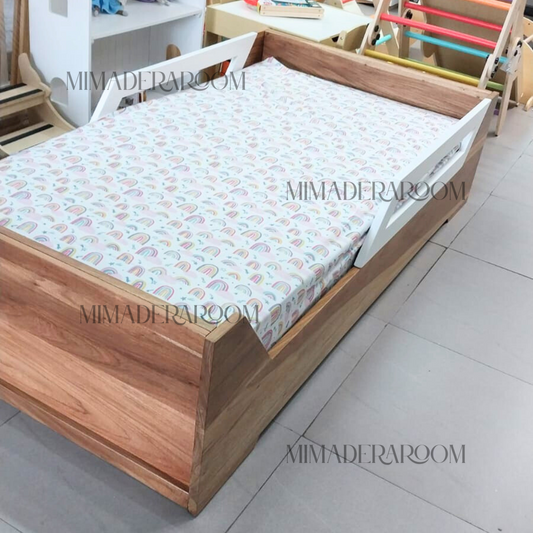 Cama Montessori vuelta y vuelta
