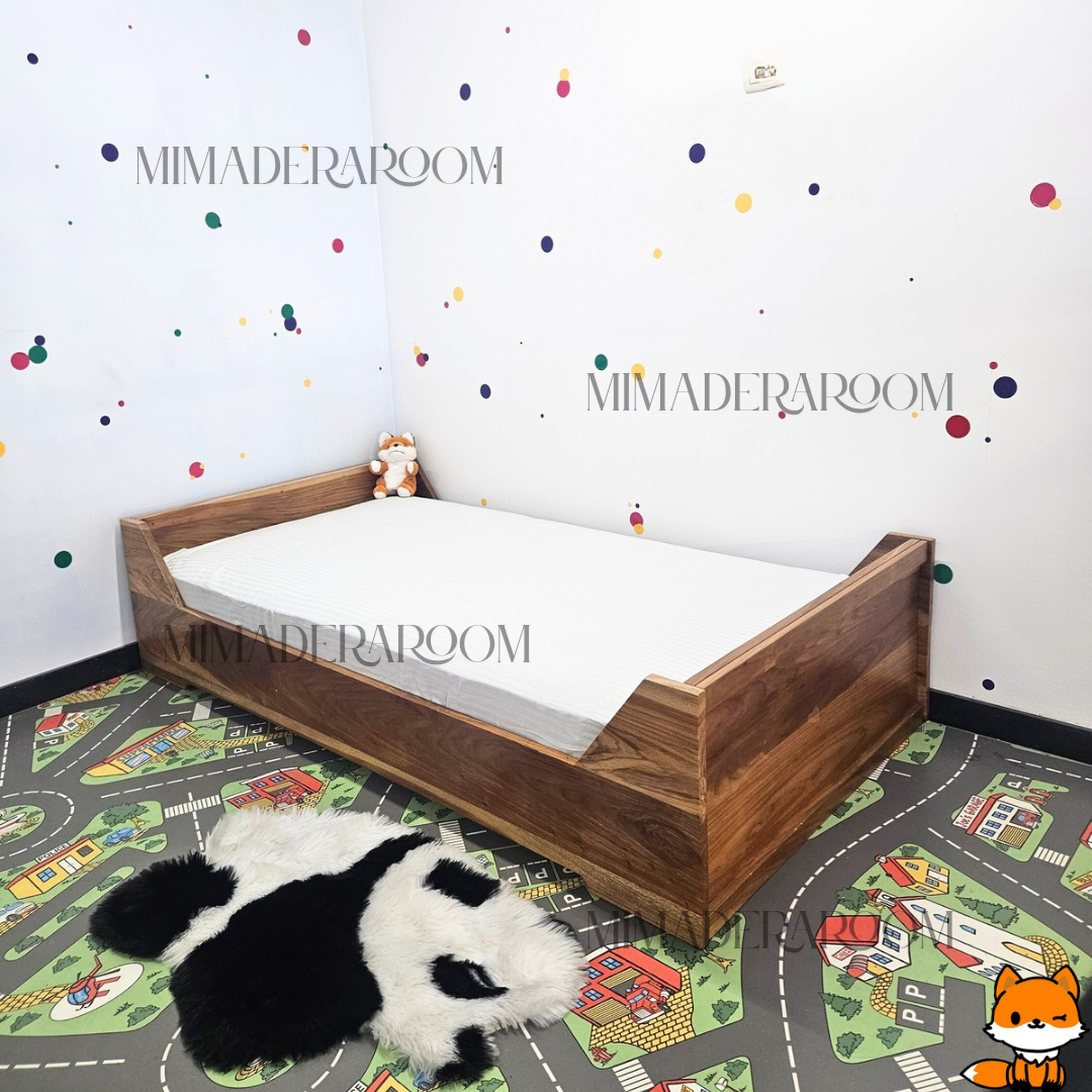 Cama Montessori vuelta y vuelta