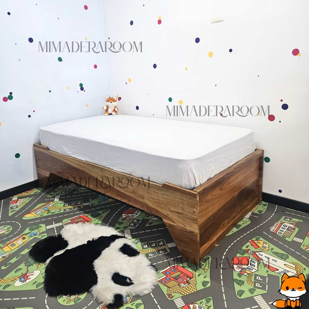 Cama Montessori vuelta y vuelta